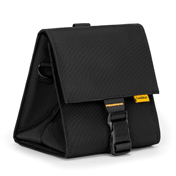 Cwatcun D258 Compact DSLR Mirrorless Camera Carry Case Outdoor Photography Bag - Black