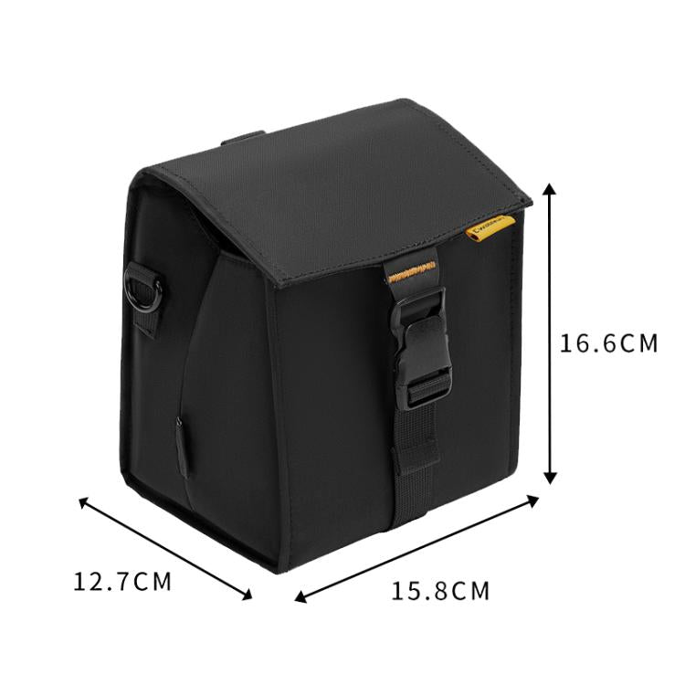 Cwatcun D258 Compact DSLR Mirrorless Camera Carry Case Outdoor Photography Bag - Black