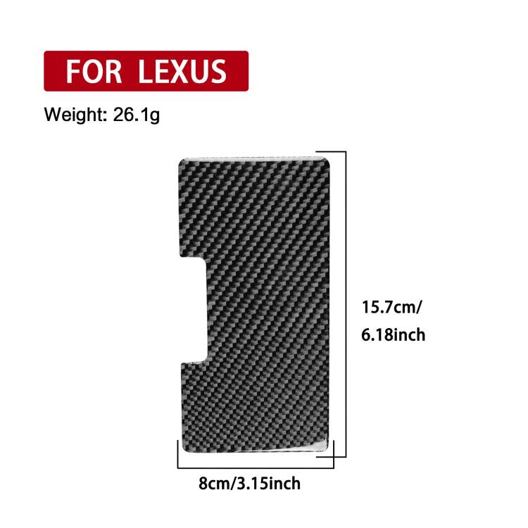 For 1999-2005 Lexus IS300 Left-Handed Drive 2pcs /Set Cupholder Sticker Set