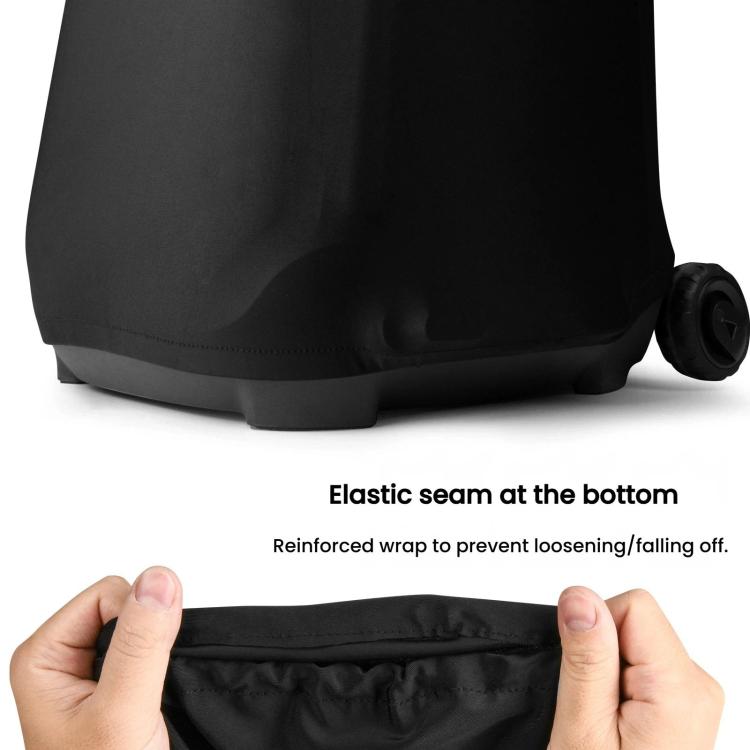 For JBL PartyBox 710 / 720 Lycra Dust Cover Stretchable Speaker Protector Elastic Spandex Jacket - Black