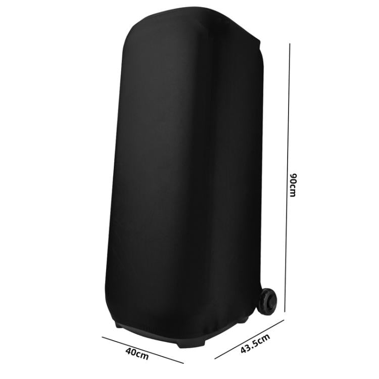 For JBL PartyBox 710 / 720 Lycra Dust Cover Stretchable Speaker Protector Elastic Spandex Jacket - Black