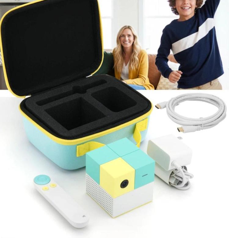 For Nex Playground Play System Carrying Case Hard EVA Protective Storage Bag With Hand Strap - Green