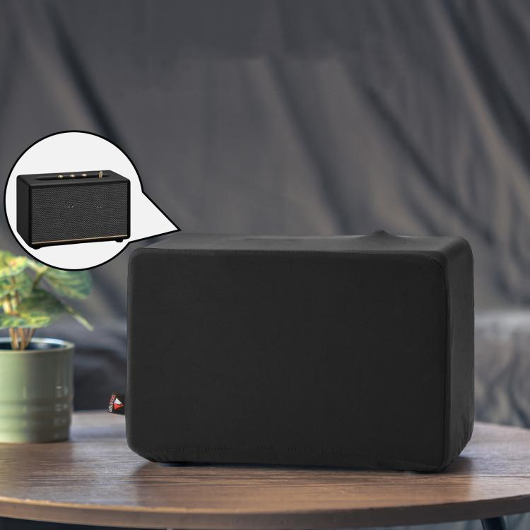 For Marshall Acton 3 Speaker Dust Cover Lycra Elastic Dust Proof Protective Sleeve - Black