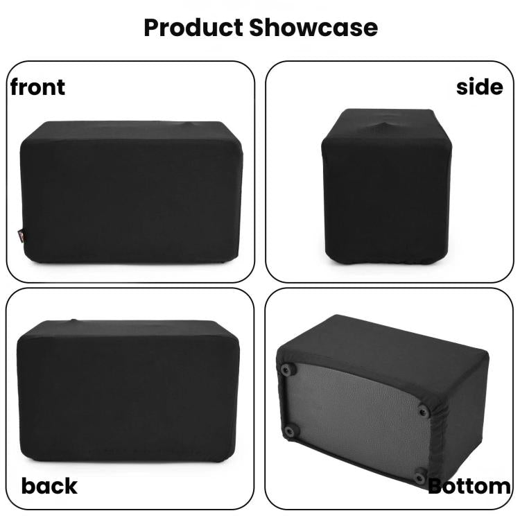 For Marshall Acton 3 Speaker Dust Cover Lycra Elastic Dust Proof Protective Sleeve - Black