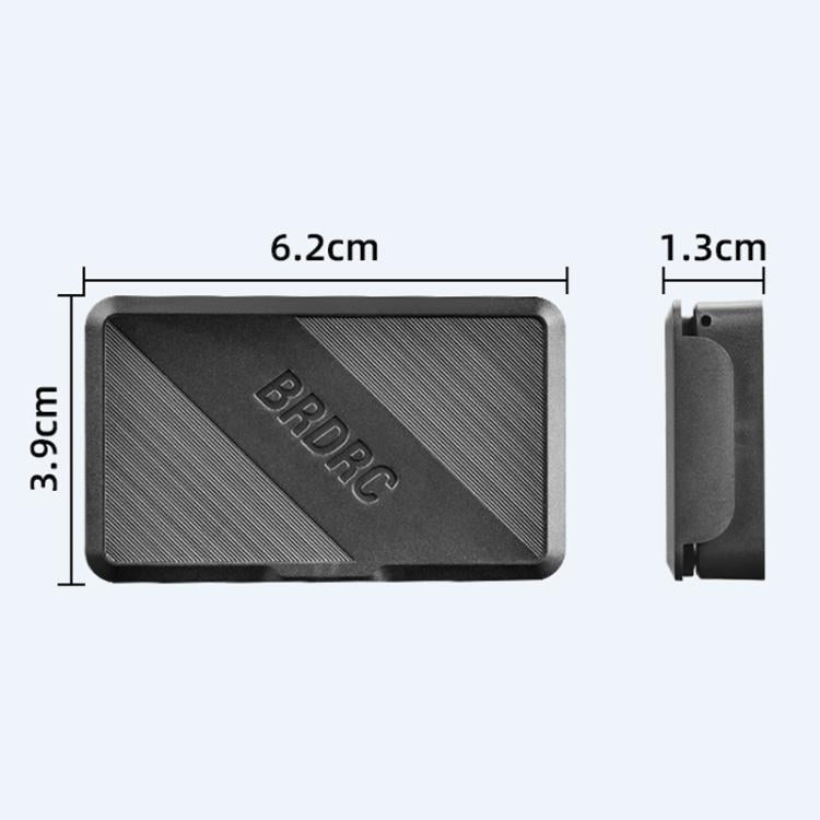 For DJI Osmo Pocket 3 BRDRC Foldable Screen Protector Sunshade - Black