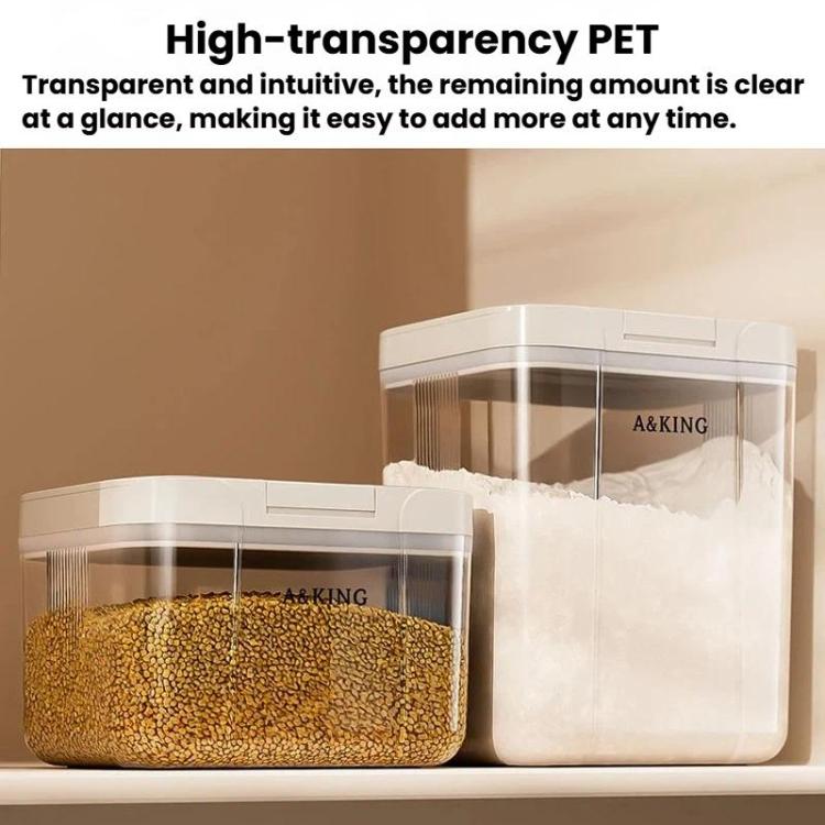 Press Flip Lid Rice Bucket For Home Kitchen Insect-Proof & Moisture-Proof Cereal Storage Container, Spec: 15L