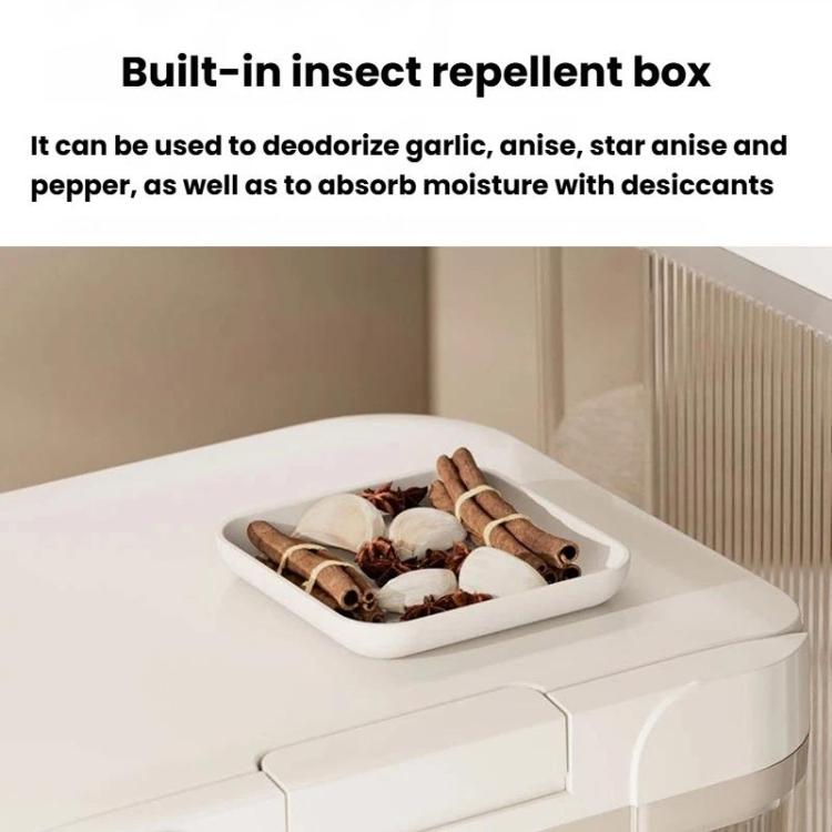 Press Flip Lid Rice Bucket For Home Kitchen Insect-Proof & Moisture-Proof Cereal Storage Container, Spec: 5L