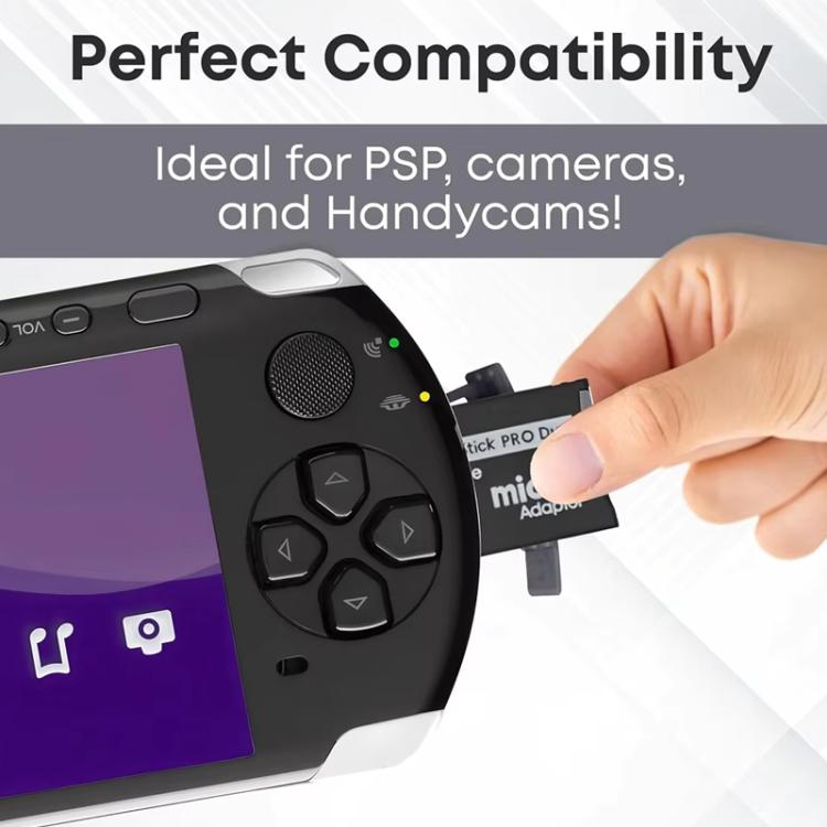 Memory Stick Pro Duo Adapter for Sony PSP Game Console SD Card / TF to MS Card Converter