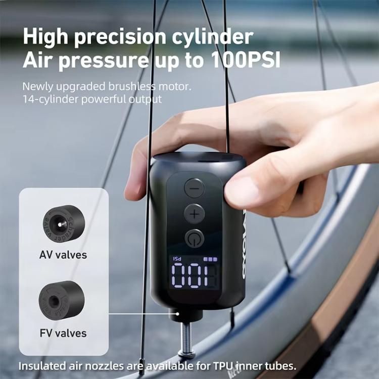 CYCLAMI A5S Bicycle Mini Electric Air Pump Basketball Soccer Ball Automatic Inflator