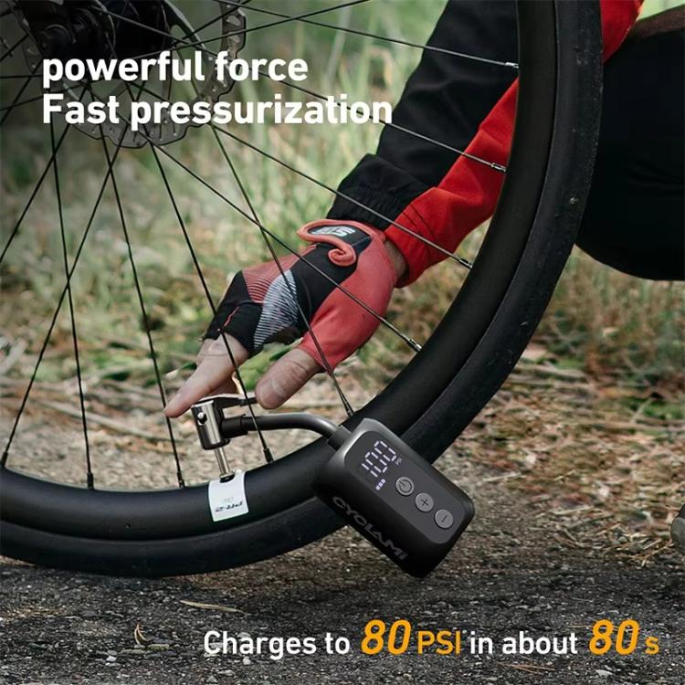 CYCLAMI A5S Bicycle Mini Electric Air Pump Basketball Soccer Ball Automatic Inflator