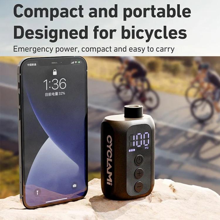 CYCLAMI A5S Bicycle Mini Electric Air Pump Basketball Soccer Ball Automatic Inflator