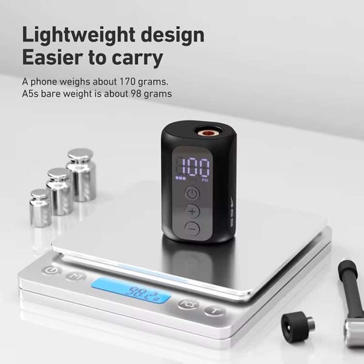 CYCLAMI A5S Bicycle Mini Electric Air Pump Basketball Soccer Ball Automatic Inflator