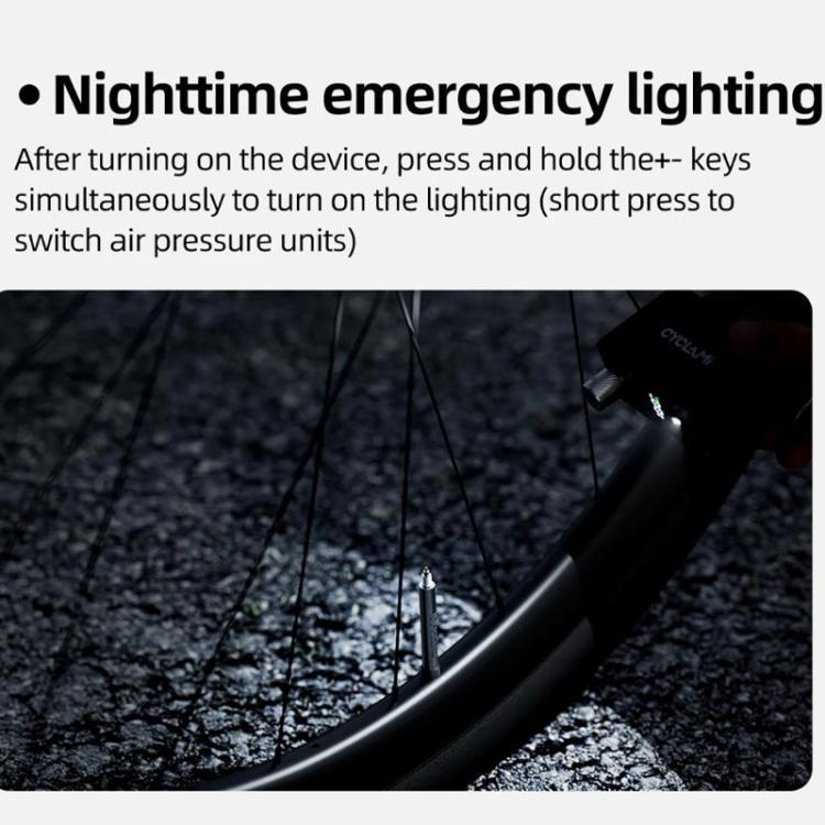 CYCLAMI AM6pro Mini Inflatable Pump Portable High-Pressure Brushless Electric Bike Air Pump With Display