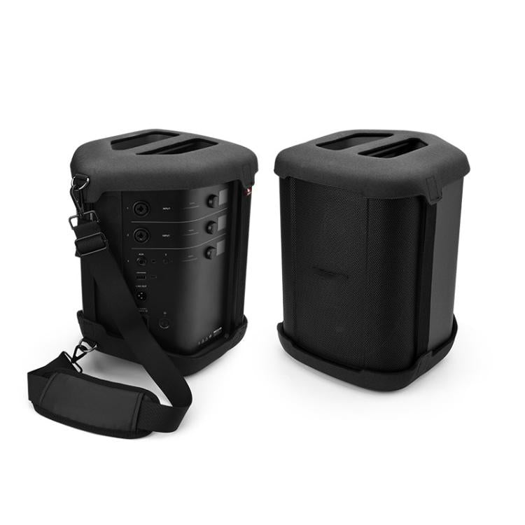 For Bose S1 Pro+ Speaker Protective EVA Carrying Case with Shoulder Strap - Black