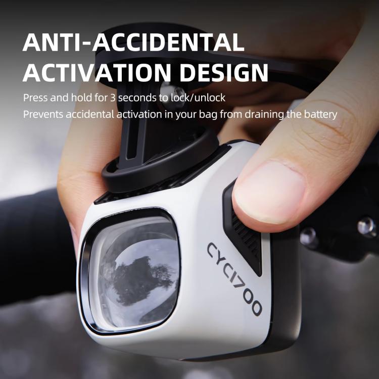 CYCLAMI CYC1700 Bicycle Remote-Controlled Headlight High Power Night Riding Flashlight
