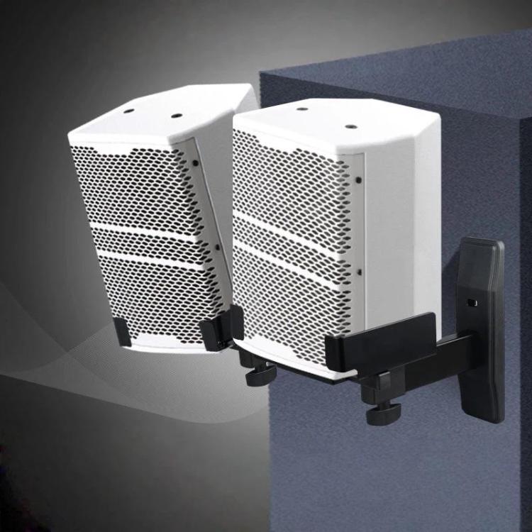 LKT-383 Adjustable Angle Wall Mount Speaker Stand Surround Sound Monitor Speaker Bracket