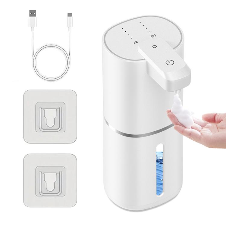 Wall-mounted Smart Sensor Electric Soap Dispenser, Color: White Foam Version