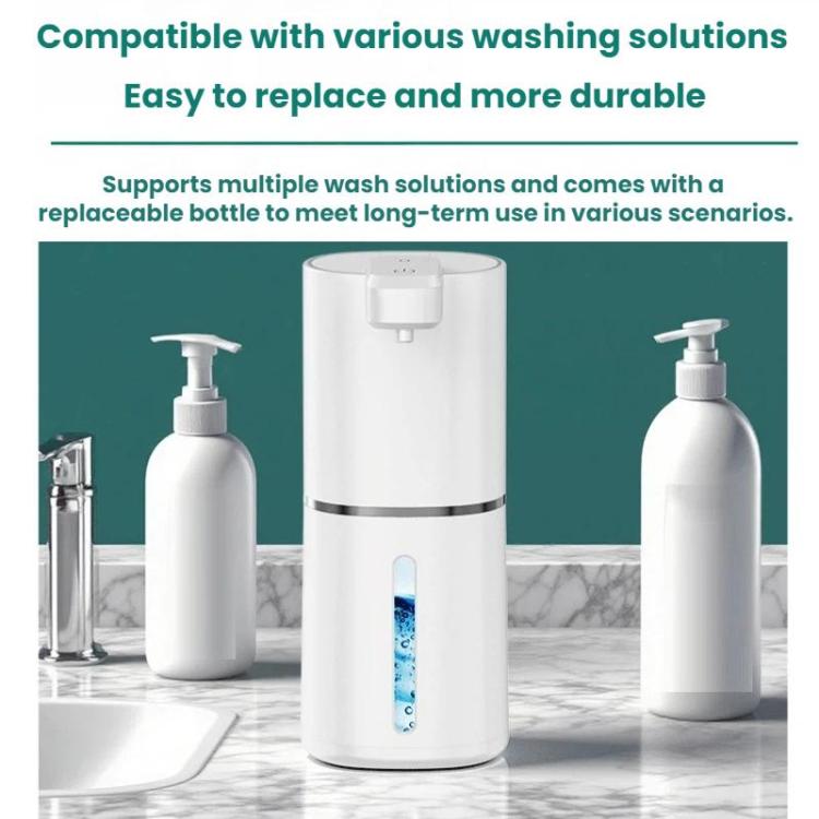 Wall-mounted Smart Sensor Electric Soap Dispenser, Color: Black Dropper Version
