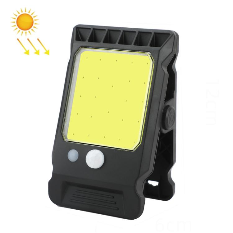 Solar Clip-On Light Outdoor Motion-Sensor Garden Light, Spec: 1 Cell 24COB