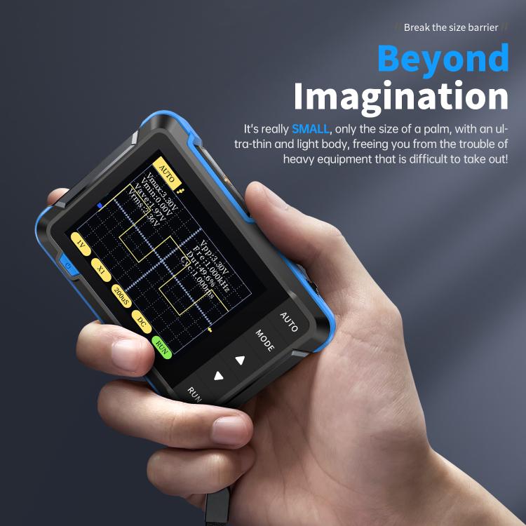 FNIRSI Handheld Small Digital Oscilloscope For Maintenance, Specification: Upgrade