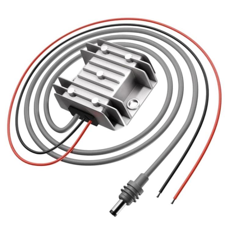 12V/24V To 30V 3.5A DC Power Converter, Specification: With 1M DC Cable