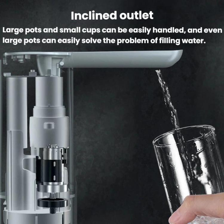 Electric Foldable Water Pump For Bottled Water Household Intelligent Water Dispenser, Spec: With Base
