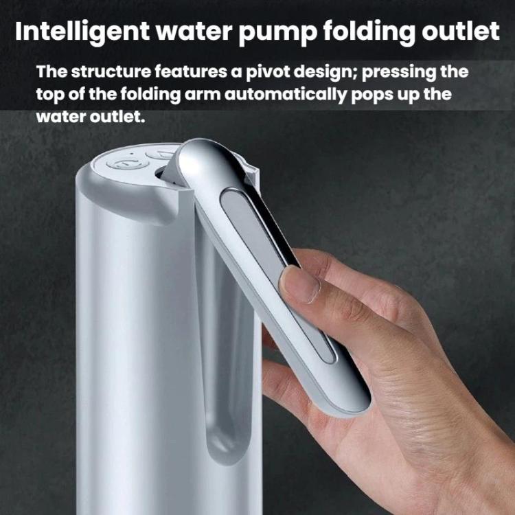 Electric Foldable Water Pump For Bottled Water Household Intelligent Water Dispenser, Spec: No Base