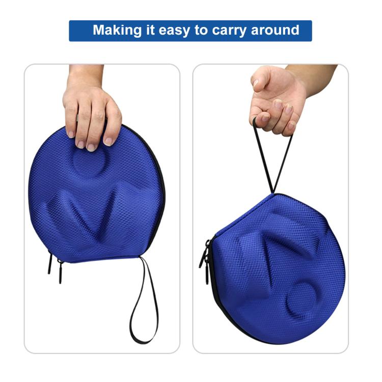 Carrying Case For Xbox Series X/S Wireless Headset Shockproof Travel Storage Tote Bag - Blue