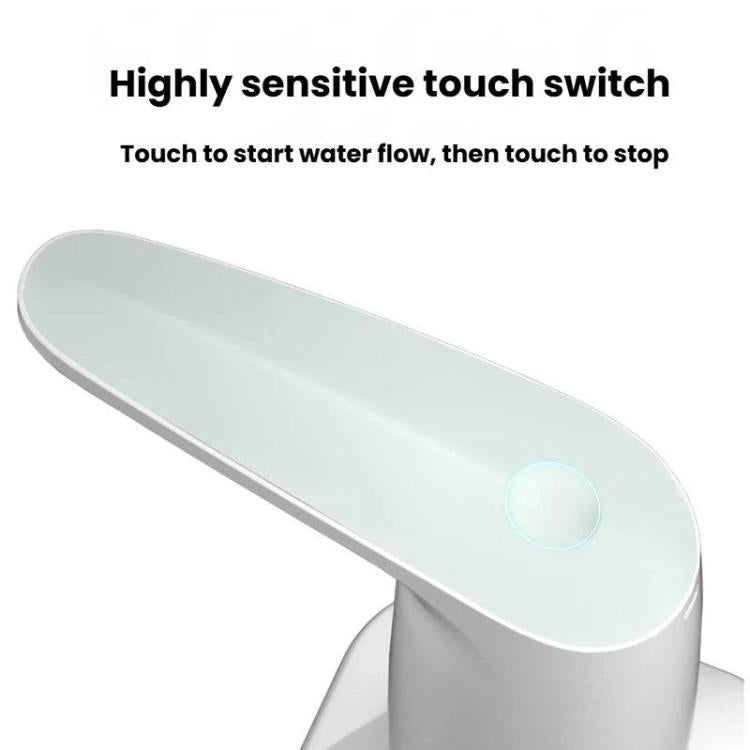 Touch Control Electric Water Pump For Bottled Water Portable Rechargeable Water Dispenser, Spec: With Base