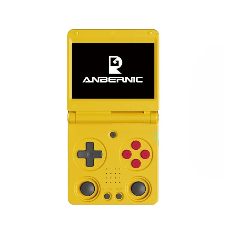 ANBERNIC RG 34XXSP 3.4-inch IPS Linux Retro Console, Quad-Core Cortex-A53, 5G WiFi, Clamshell with Dual Joysticks 64G