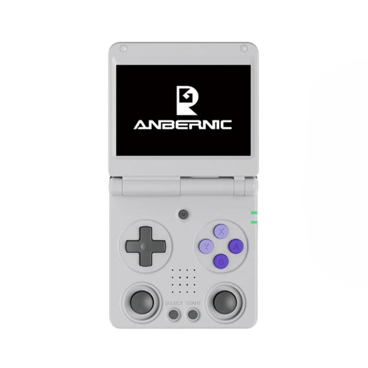 ANBERNIC RG 34XXSP 3.4-inch IPS Linux Retro Console, Quad-Core Cortex-A53, 5G WiFi, Clamshell with Dual Joysticks 64G
