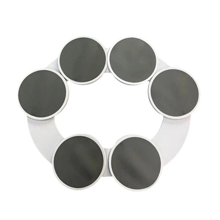 Dining Table Rotatable Serving Tray Portable Rotating Dinner Plate For Gathering, Spec: 6 Plates