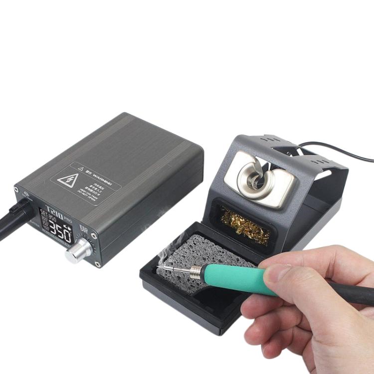 OSS TEAM T210 Pro 75W Digital Soldering Station With Smart Presets & LED Display For Phone & PCB Repair - EU Plug