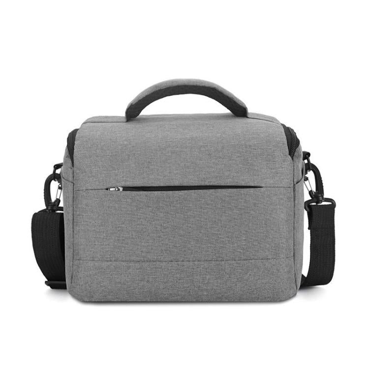 DSLR Camera Shoulder Bag Mirrorless Camera Bag, Color: Small Gray