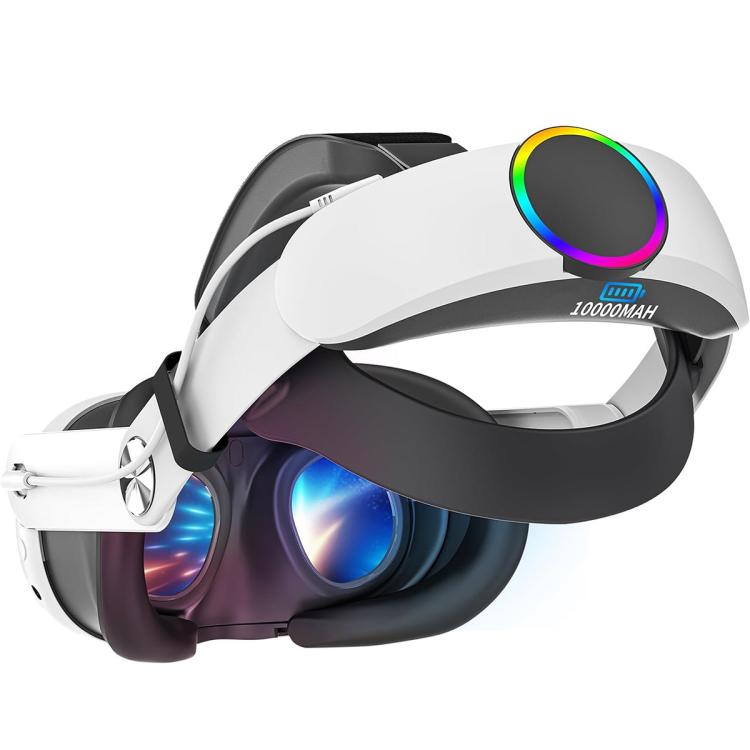 For Meta Quest 3 / 3S Q8L-3 10000mAh Battery With Adjustable Replacement Headband Gaming VR Accessories