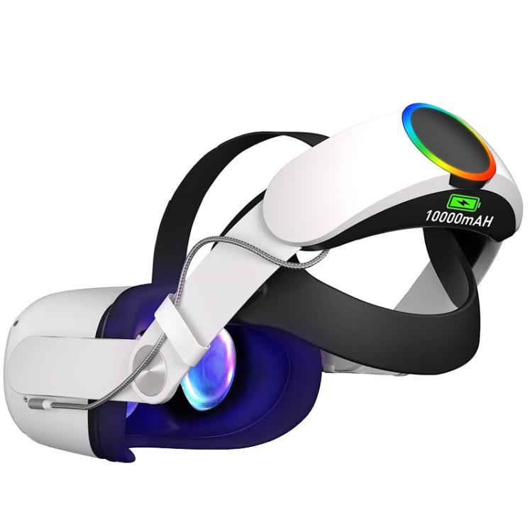 For Meta Quest 2 Q8L 10000mAh Battery With Adjustable Replacement Headband Gaming VR Accessories
