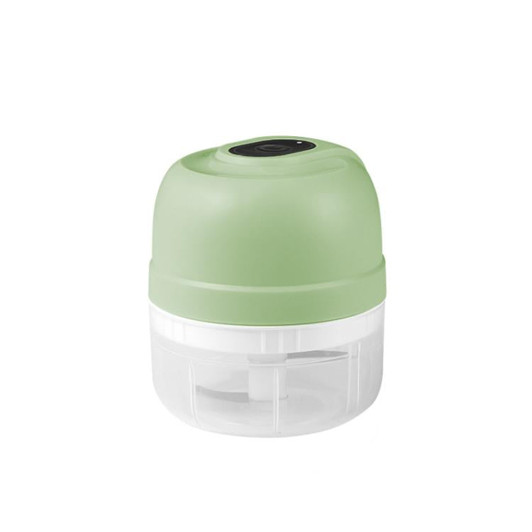100ml 2-Blade Wireless Electric Food Chopper Rechargeable Mini Food Processor for Garlic, Meat, Baby Food Green
