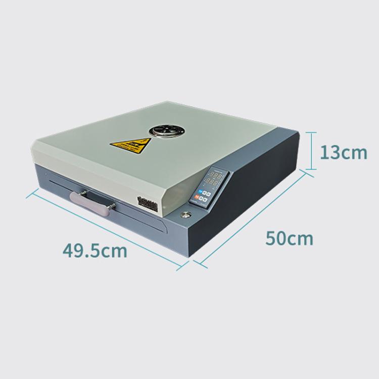 ZHONGYINJIAJIE A3+ DTF White Ink Hot Melt Powder Rapid Heating Drying PET Transfer Film Oven EU Plug