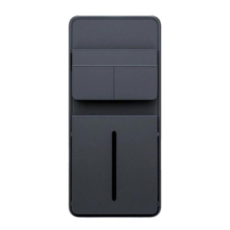 Multifunctional Tissue Box Storage Bag For Car Seats - Black