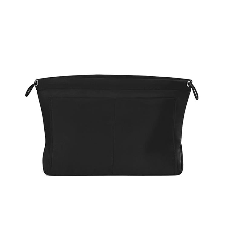 Mini Insert Bag Organizer Makeup Pouch Small Internal Divider Insert For Handbags, Totes, Size: S Black
