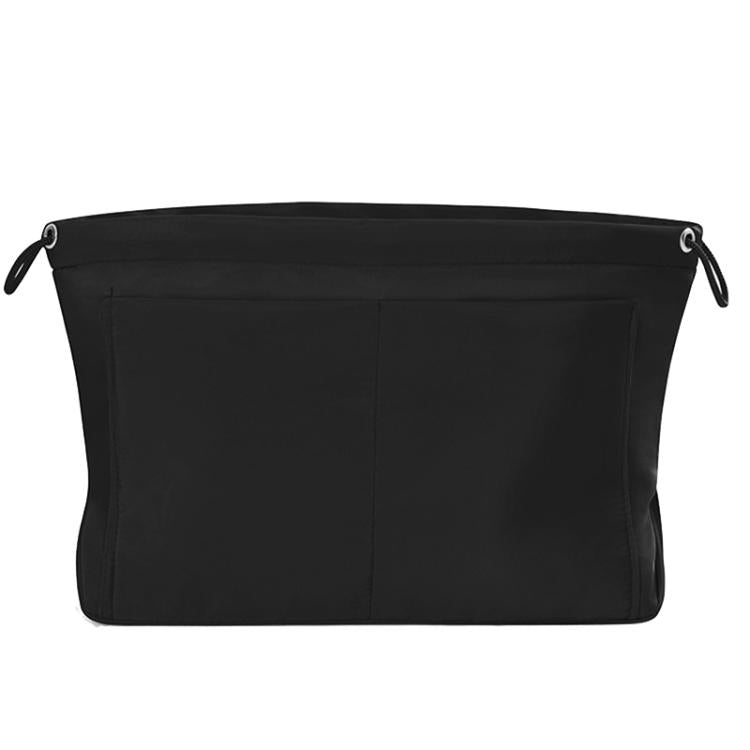 Mini Insert Bag Organizer Makeup Pouch Small Internal Divider Insert For Handbags, Totes, Size: XL Black