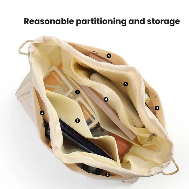 Mini Insert Bag Organizer Makeup Pouch Small Internal Divider Insert For Handbags, Totes, Size: XL Dark Blue