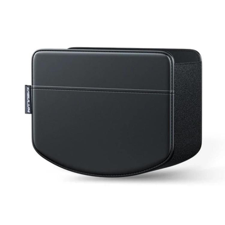 KABULUN Multi-functional Card Ticket Holder With Hanging Side Storage Pocket - Black