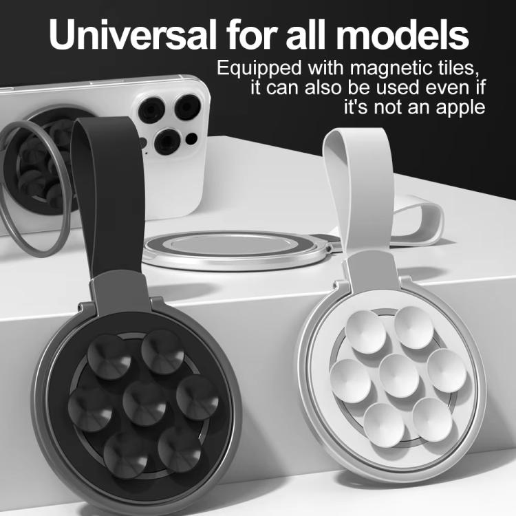 Magnetic Suction Cup Phone Ring Stand Strong Adhesion Phone Grip