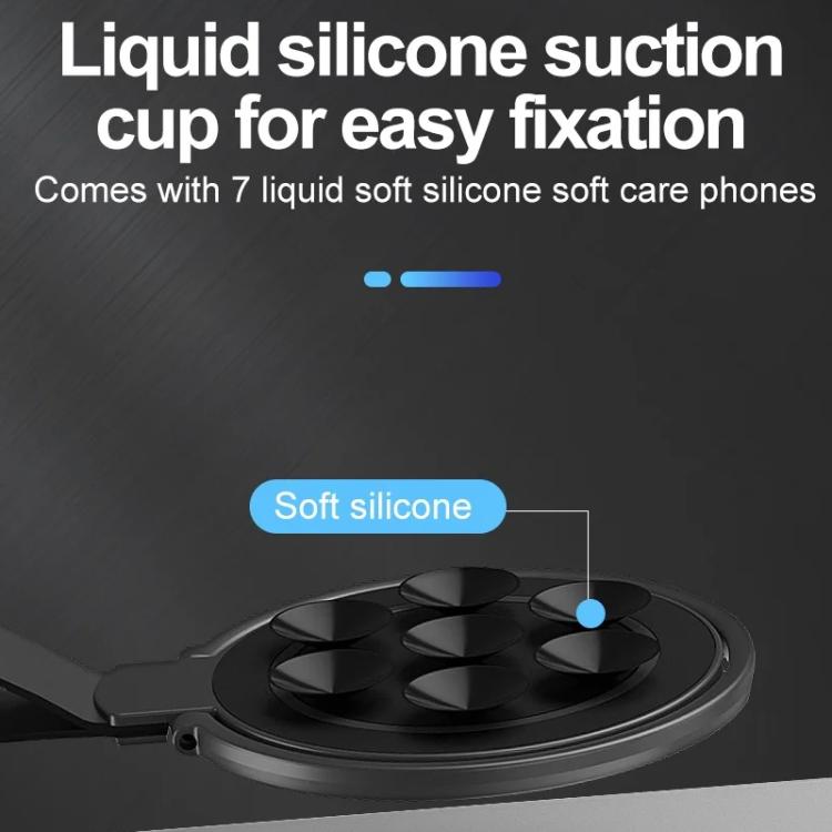 Magnetic Suction Cup Phone Ring Stand Strong Adhesion Phone Grip