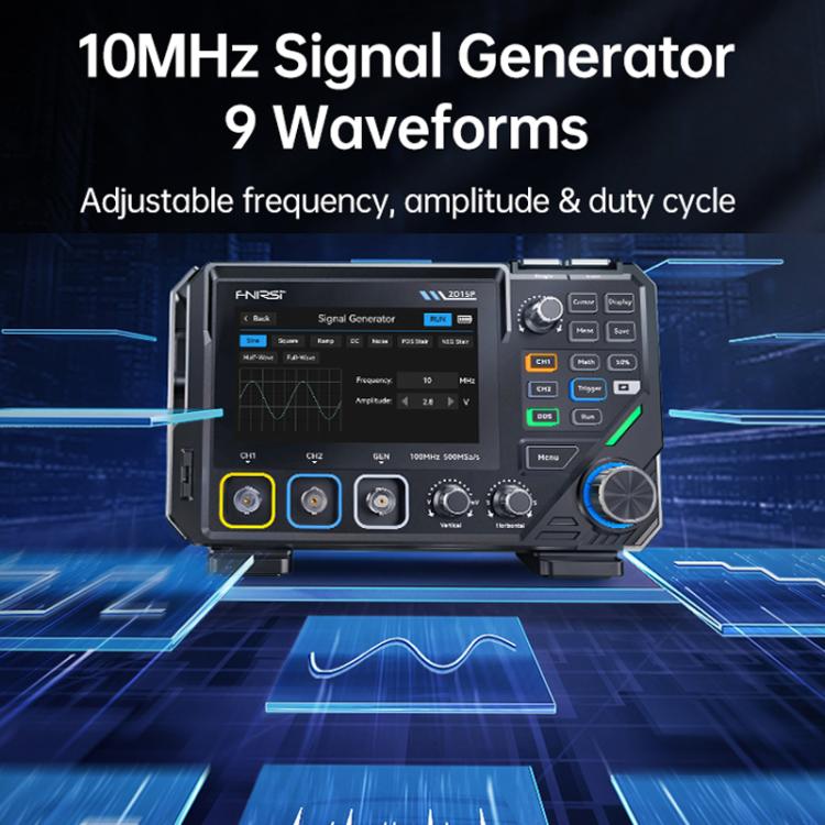 FNIRSI 3 In 1 Digit Digital Oscilloscope 4.5 Multimeter Signal Generator - English