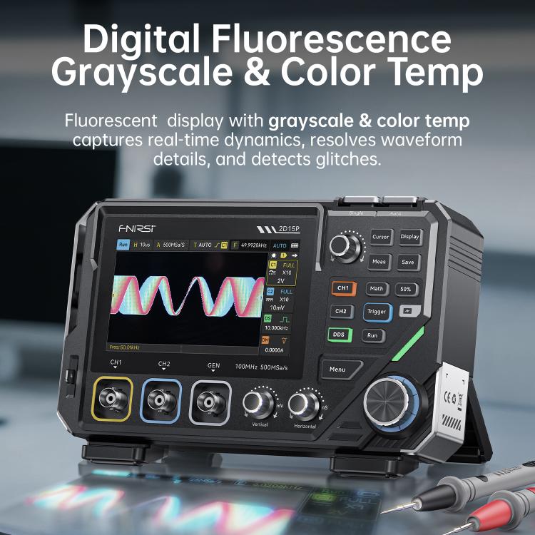 FNIRSI 3 In 1 Digit Digital Oscilloscope 4.5 Multimeter Signal Generator - English