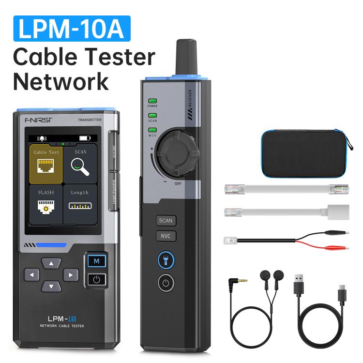FNIRSI Multifunctional Cable Finder with Anti-interference PoE Cable Tester - English