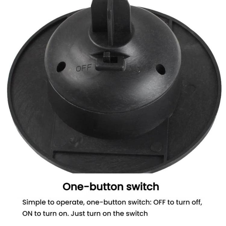 Solar Lawn Light Outdoor Ground Spike Night Light, Spec: Light Head Without Acrylic Panel