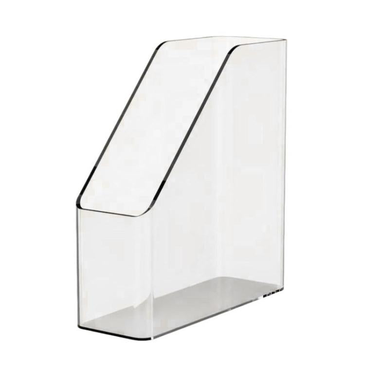 Kitchen Plastic Wrap Storage Rack Large-Capacity Organizer - Transparent